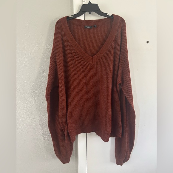 ASOS Brave Soul brown copper sweater #asos #knitsweater - Picture 1 of 2